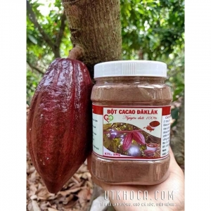 Bột cacao nguyên chất ĐắcLắk 500g